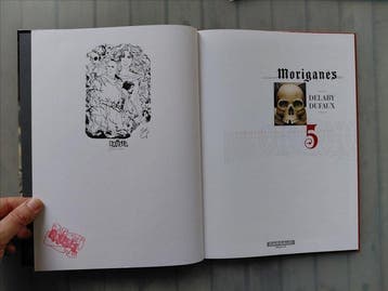 Complainte des landes perdues T5 + tampons + ex-libris - C -, Nieuw