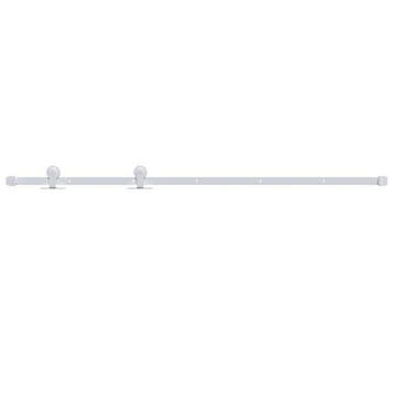 Kit porte coulissante 200cm blanc - Seconde chance - Deco, Bricolage & Construction, Verzenden