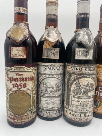 1958 , 1961, 1964, 1967 x2 & 1973 Spanna, Antonio Vallana &, Verzamelen, Nieuw