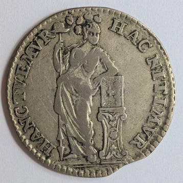 Nederland, Stad Utrecht 1/4 Gulden of muntmeesterpenning