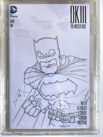 Dark Knight III: The Master Race #1 - Blank Variant - EGC, Boeken, Nieuw