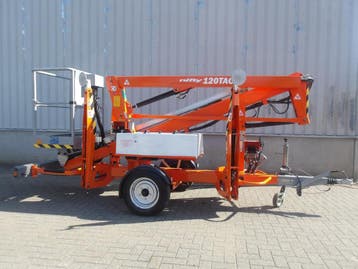 Aanhangerhoogwerker Nifty 120TAC , 2014 , werkhoogte 12.2 m