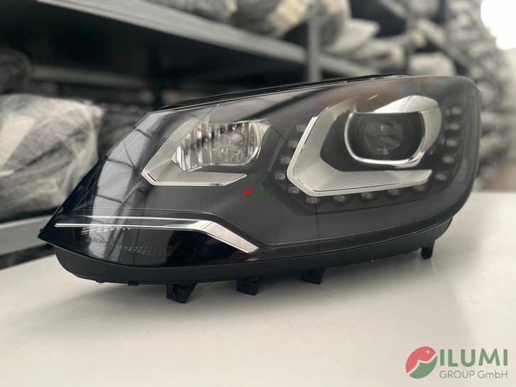 VW SHARAN XENON LED PHARE AVANT GAUCHE KPL 7N1941751A, Auto-onderdelen, Verlichting, Gebruikt, Volkswagen, Verzenden
