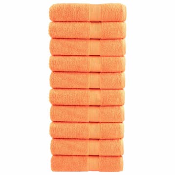 vidaXL Badhanddoeken SOLUND 10 st 600 g/m² 100x150 cm, Verzenden, Nieuw