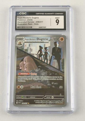 Pokémon - 2 Graded card Ascended Heroes - Team Rockets, Nieuw