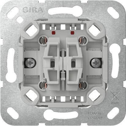 Gira 2-Gang Wip Schakelaar Invoegen 10 AX 250V - 310800, Bricolage & Construction, Électricité & Câbles, Envoi
