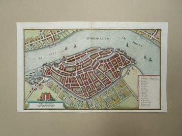 Nederland - Dordrecht; M. Merian - Dordracum - 1521-1550