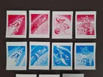 Rwanda 1970 - 21 Progressieve kleurproefdrukken van n°, Gestempeld