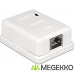 Delock 86169 modulair stopcontact 1 poort Cat.6, Informatique & Logiciels, Pc & Câble réseau, Verzenden