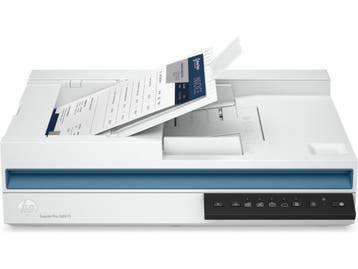 HP ScanJet Pro 2600 F1 - Platte bureaubladscanner 1200 x, Computers en Software, Scanners, Verzenden, Zo goed als nieuw, HP