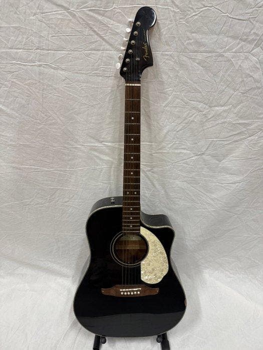 Fender - Sonoran SCE-BK (Semi-Acoustic) Solid Top - -, Musique & Instruments, Instruments à corde | Guitares | Acoustiques