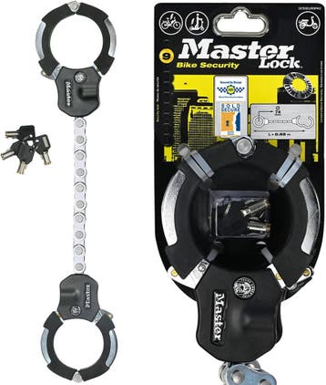 Master Lock handcuff slot | Retour deal | Weg is weg!, Fietsen en Brommers, Verzenden, Gebruikt, Vouwslot