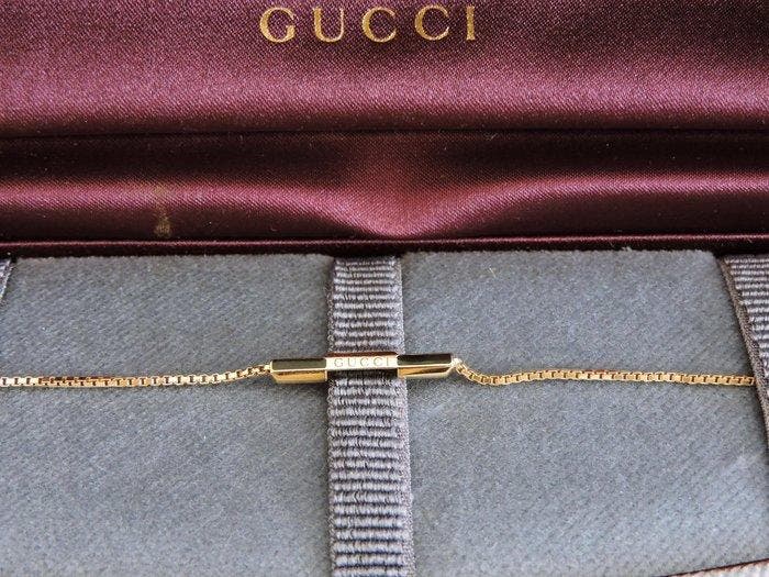 Gucci - Gourmette - Gucci Link to Love bracelet - 18 carats, Bijoux, Sacs & Beauté, Bijoux anciens