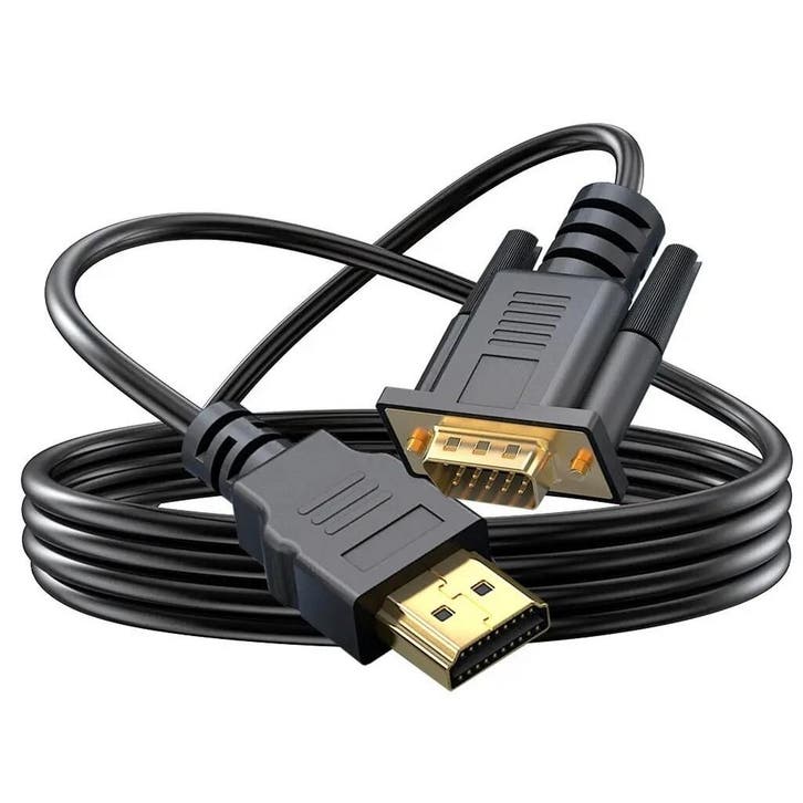 DrPhone HNV2 HDMI mannelijk naar VGA mannelijk D-SUB 15 Pin, Computers en Software, Pc- en Netwerkkabels, Nieuw, Verzenden