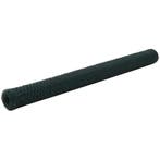 vidaXL Kippengaas 25x1,5 m staal met PVC coating groen, Tuin en Terras, Verzenden, Nieuw