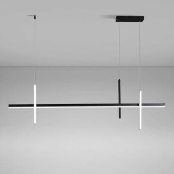 Hanglamp Zwart 100cm Dimbaar | Tweede kansje | OP = OP, Huis en Inrichting, Verzenden, Nieuw, Modern, Metaal