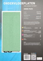 Floorlife Co-pro green-pack 790x590x7mm 15 stuks, Ophalen of Verzenden, Nieuw