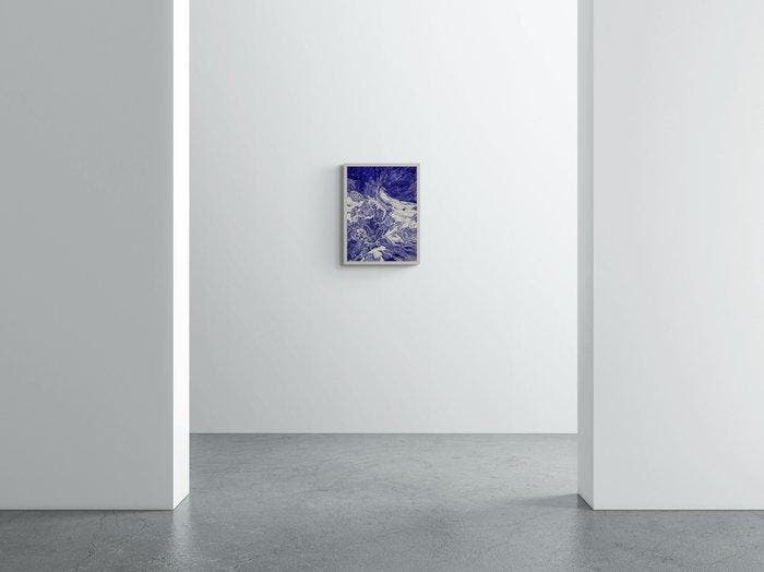 N. Magro -  New Wave, Antiek en Kunst, Kunst | Schilderijen | Modern