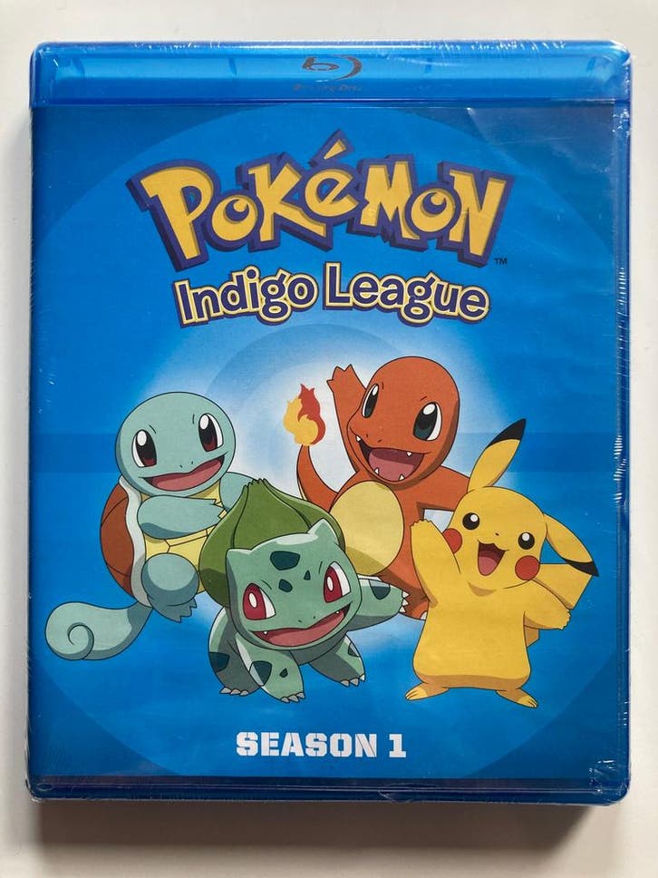 POKÉMON INDIGO LEAGUE SEASON 1 (REGION A) (IMPORT WITHOUT, CD & DVD, Blu-ray