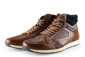 Redskins Hoge sneakers in maat 44 Bruin, Vêtements | Hommes, Verzenden, Sneakers