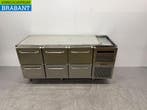 RVS Gram Koelwerkbank 6 laden 173 cm 230V Horeca, Ophalen of Verzenden