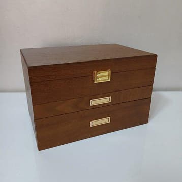 Boîte à bijoux - Coffret à bijoux - Bois - Jewelry Box
