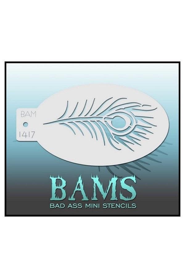 Bad Ass Schmink Sjabloon 1417, Hobby en Vrije tijd, Feestartikelen, Nieuw, Verzenden