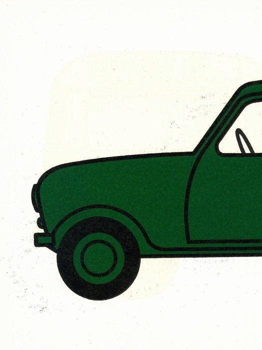 Jean-Pierre Raynaud (1939) - Renault 4 fourgonnette, Antiquités & Art, Antiquités | Autres Antiquités
