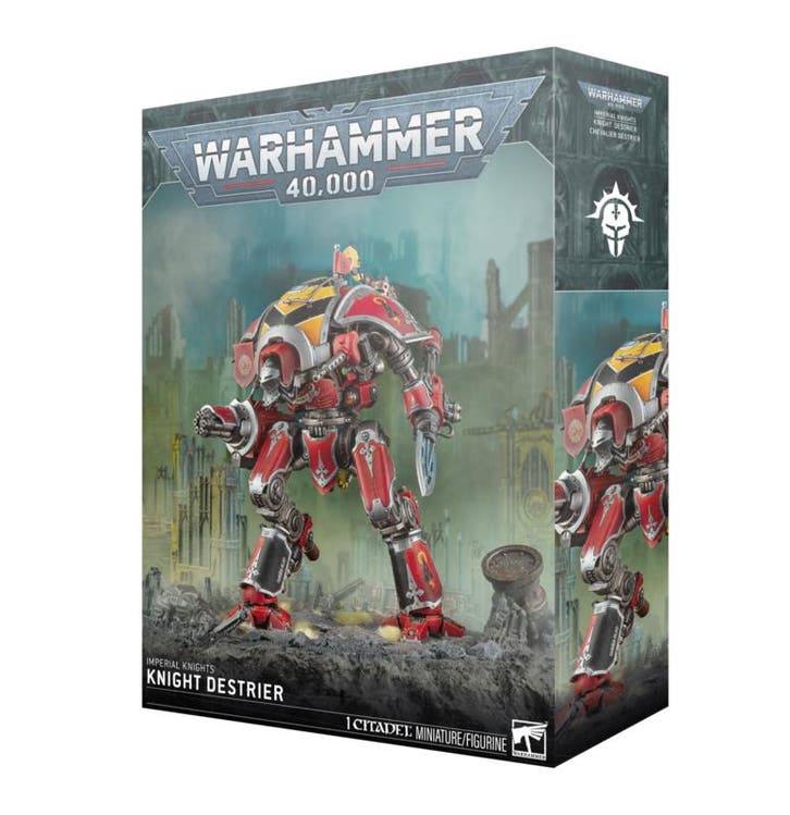 Imperial Knights Destrier (Warhammer nieuw), Hobby en Vrije tijd, Wargaming, Ophalen of Verzenden