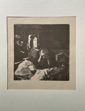 Käthe Kollwitz (1867-1945) - Aus dem Weber-Cyklus
