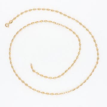 Halsketting - 18 karaat Geel goud, Handtassen en Accessoires, Kettingen, Nieuw