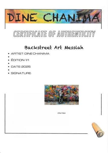 Dine Chanima (XX-XXI) - Backstreet Art Messiah
