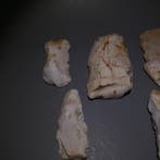 Néolithique 5 silex. 10 cm de long. culture de Michelsberg,, Collections