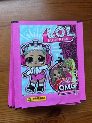 Panini L.O.L. Surprise! O.M.G. 120 sticker packs + 2, Nieuw