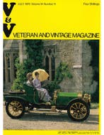 1970 VETERAN AND VINTAGE MAGAZINE 11 ENGELS, Ophalen of Verzenden