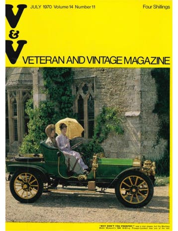 1970 VETERAN AND VINTAGE MAGAZINE 11 ENGELS, Ophalen of Verzenden