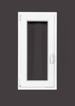 PVC raam draai kiep b50xh90 cm wit, Gevelraam of Ruit, Minder dan 80 cm, 80 tot 120 cm, Nieuw
