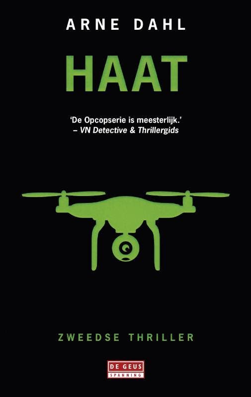 Haat / Opcop / 4 9789044535921 Arne Dahl, Livres, Thrillers, Envoi