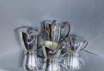 Art Deco - Service à café (4) - Argent 800, Antiquités & Art