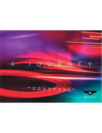 2022 BENTLEY A JOURNEY BROCHURE EDITIE 2 ENGELS, Nieuw