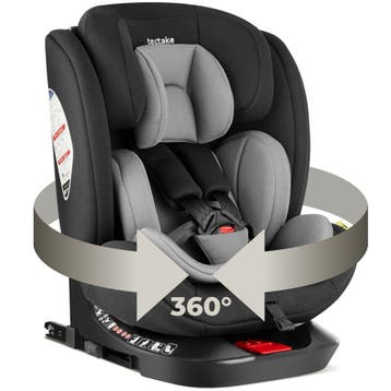 Draaibare autostoel Linus, i-Size goedkeuring, met ISOFIX, Verzenden