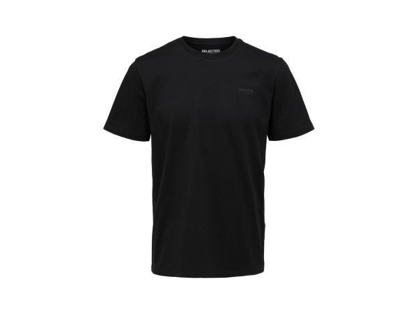 Veiling - Selected Homme Aspen Logo Tee Zwart - XXL, Kleding | Heren, T-shirts