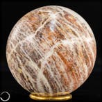 natuurlijke aardbeienkwarts kogel – zeldzame kleurstructuur, Verzamelen