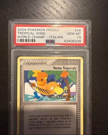Pokémon - 1 Graded card Promo card - PSA 10