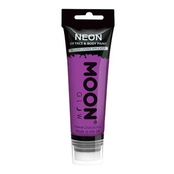 Moon Glow Neon UV Face Paint with Sponge Applicator Intense, Verzenden, Nieuw