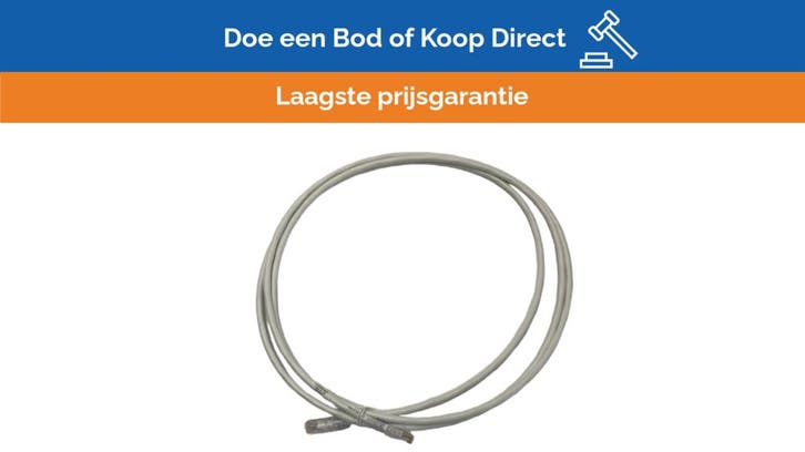 Bieden: Panduit TX6 10G UTP Cat6A 3m Ethernet Patch Cable, Sports nautiques & Bateaux, Instruments de navigation & Électronique maritime