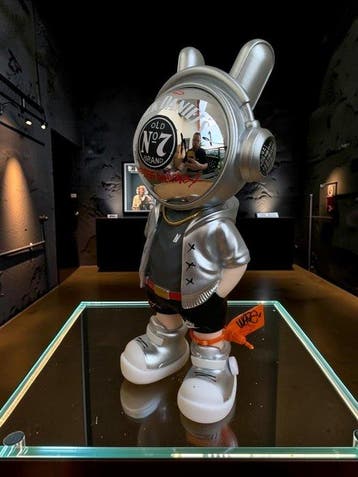 WASE - Speelgoed figuur ASTRO JACK, DANIEL BLACK AND SILVER
