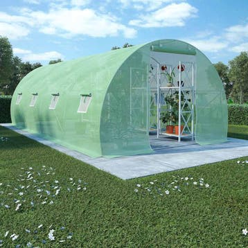 vidaXL Kas 18 m² 600x300x200 cm, Jardin & Terrasse, Serres, Verzenden