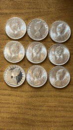Italië, Republiek 500 Lire Anni vari Caravelle (9 monete)