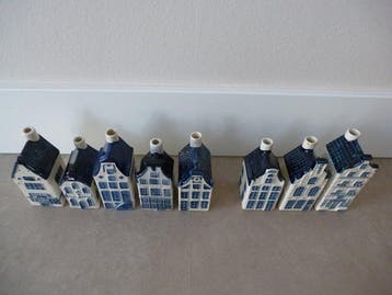 KLM-huisje - Acht KLM/Rynbende/Henkes huisjes, Antiek en Kunst